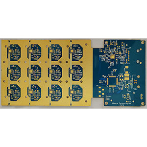 5G high frequency high speed 6-layer gold plate
